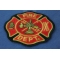 Fire Dept Patch diagonal view